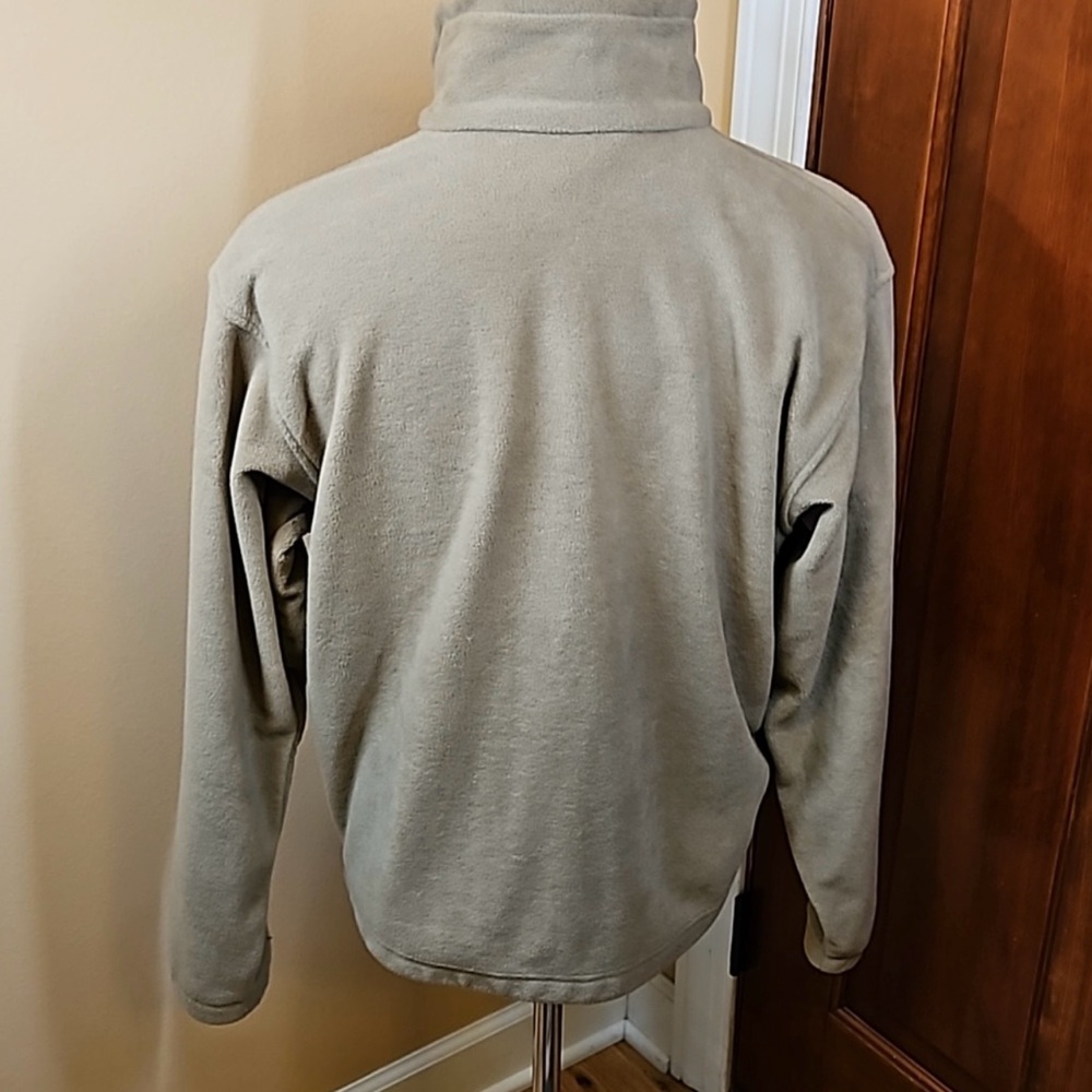 COLUMBIA JACKET SPORTSWEAR COMPANY M TAN BROWN FLEECE - Picture 8 of 10